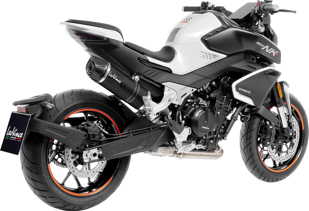 LEOVINCE LV One EVO Slip-On Muffler - Black 14444EBU