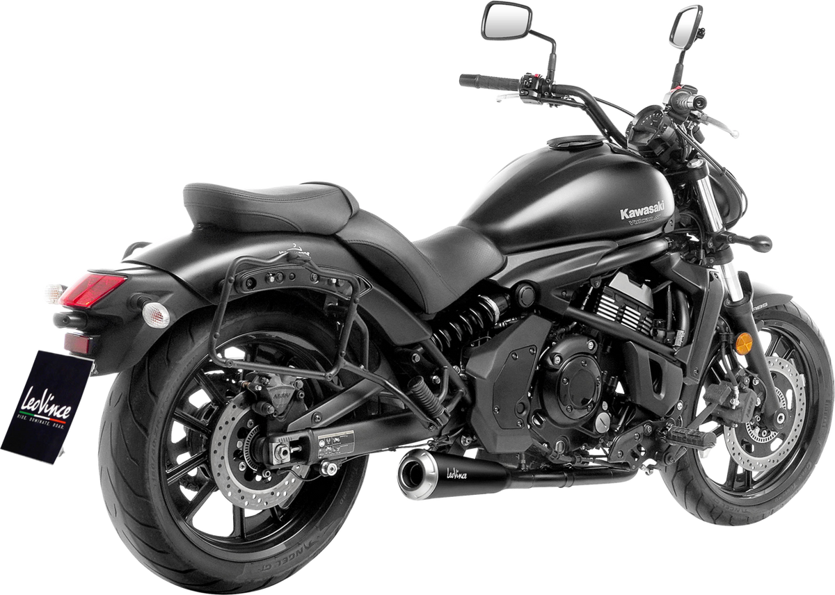 LeoVince GP One Exhaust System 15130FBU - Kawasaki Vulcan S 650 2017-2020
