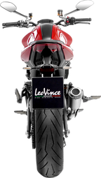 LEOVINCE LV-10 Slip-On Muffler - Silver 15256
