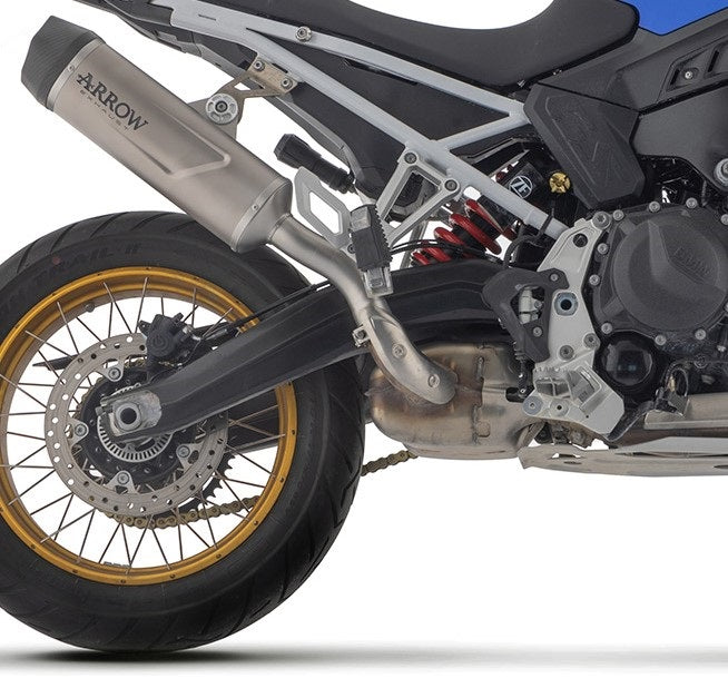 72653pk Arrow BMW F900GS & Adventure 2024-current Indy Race Evo Slip-on Exhaust, Titanium for BMW F900GS & Adv '4-25