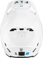 FLY Racing Formula S Carbon Helmet - White - View 10