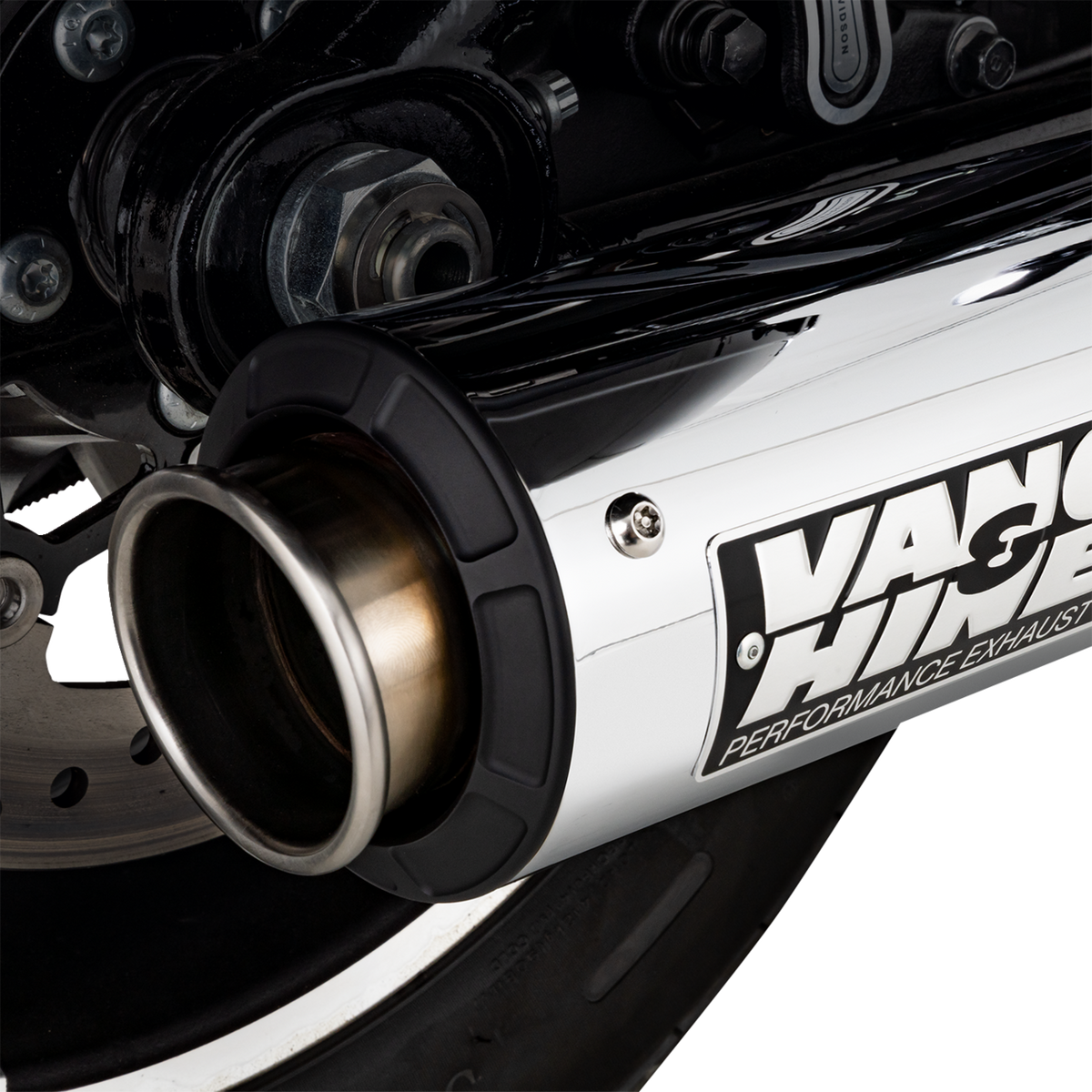 Vance & Hines 2025 Narrow Tire Softail Supersport Slip-On - Chrome