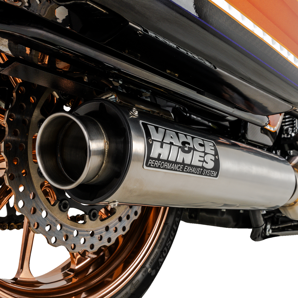 VANCE & HINES 2-into-1 Supersport PCX™ Exhaust System - Brushed 27345