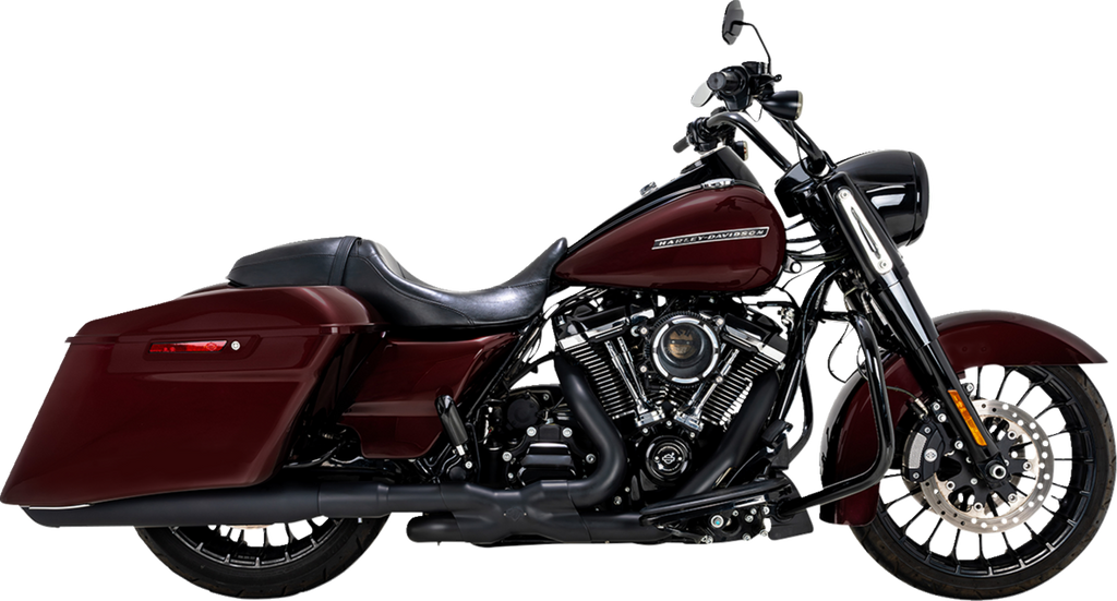 VANCE & HINES Twin Slash Slip-On Muffler - Black - FL 46672