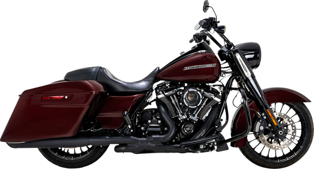 Vance & Hines Twin Slash Slip-On Muffler - Black 46672 - Harley-Davidson Touring 2017-2023