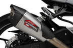 Yoshimura Ninja 500 / Z500 / Ninja 400 24-26 Race AT2 Stainless Full Exhaust, w/ Stainless Muffler