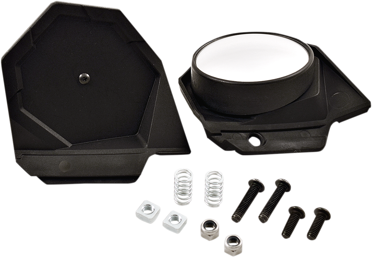 POWERMADD Sentinel Mirror Kit - Mirrors / Sentinel / Side View / Round / Black / Kit 0640-0911
