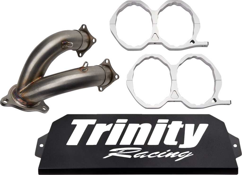 TRINITY RACING Stainless Steel Slip-On Muffler - 1831-1062