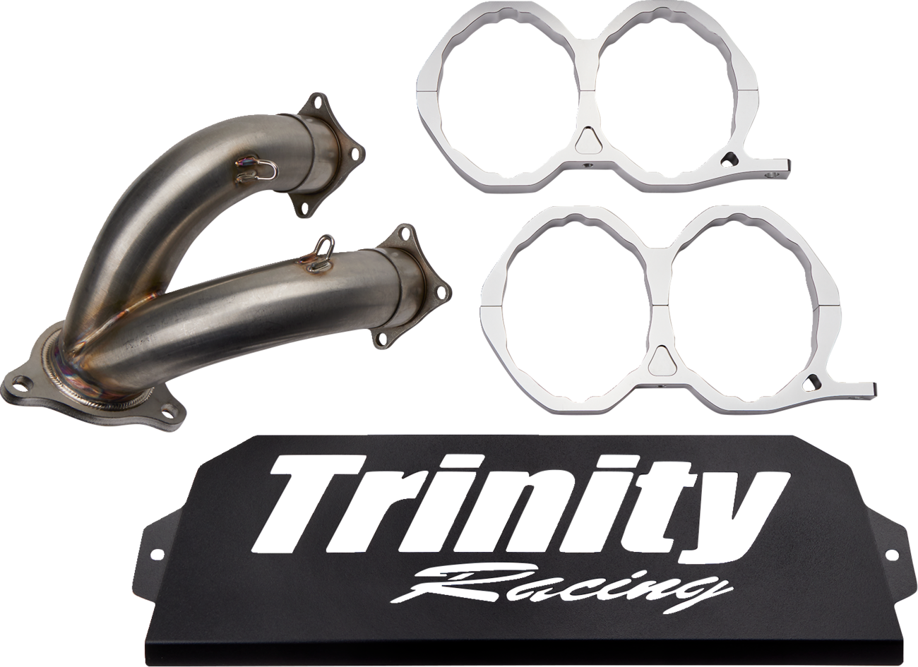 TRINITY RACING Stainless Steel Slip-On Muffler - 1831-1062