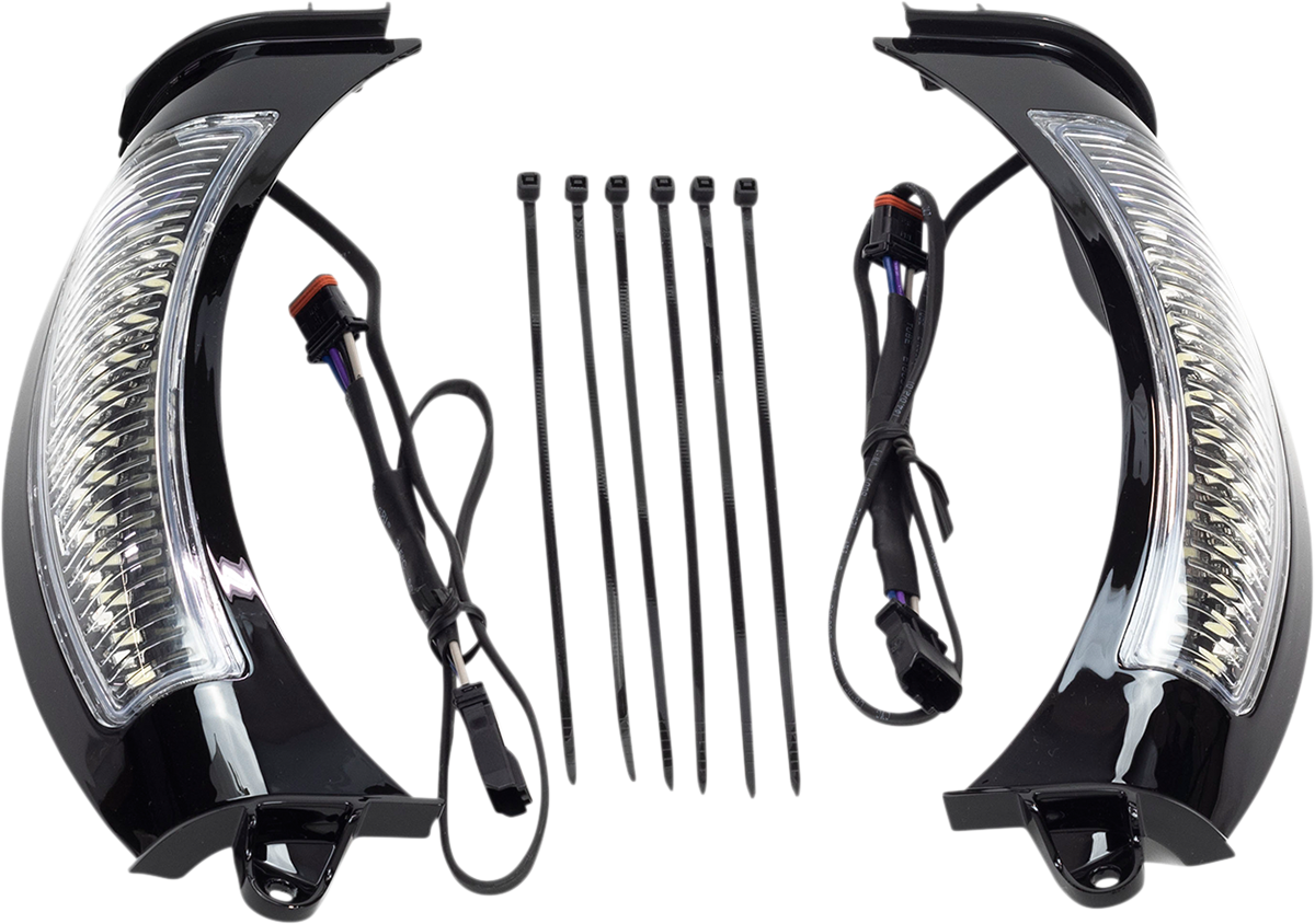 CIRO Headlight Bezel - Black 2040-2212