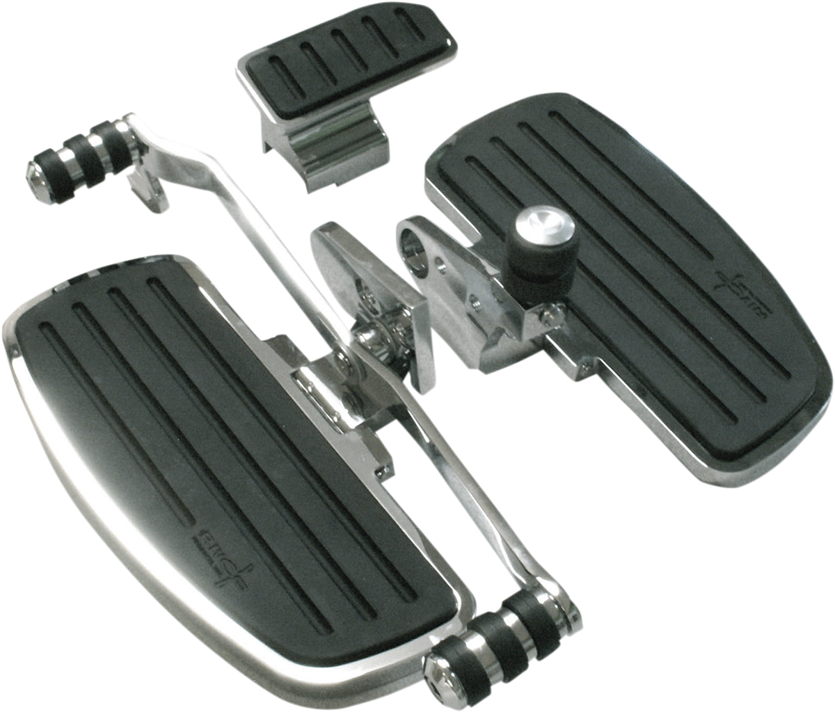 RIVCO PRODUCTS Driver Floorboards with Heel-Toe Shifter - Driver Floorboards / GL 1621-0670