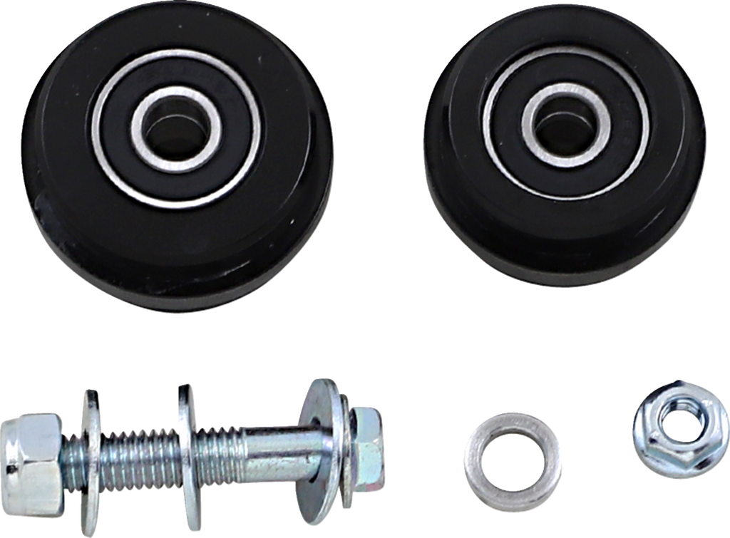T.M. DESIGNWORKS Chain Roller - Black / Kawasaki 1231-1442