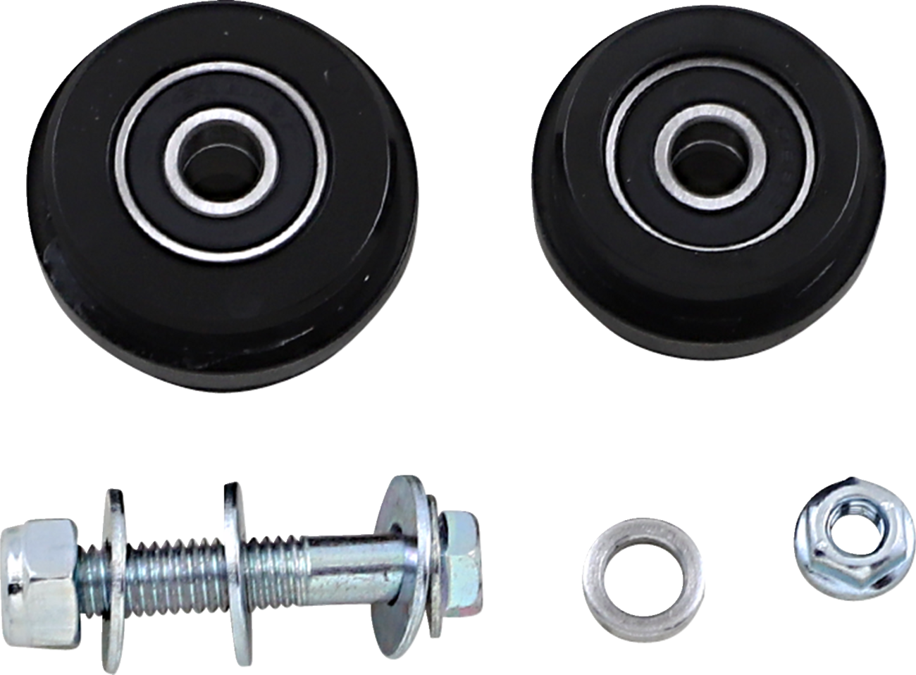 T.M. DESIGNWORKS Chain Roller - Black / Kawasaki 1231-1442