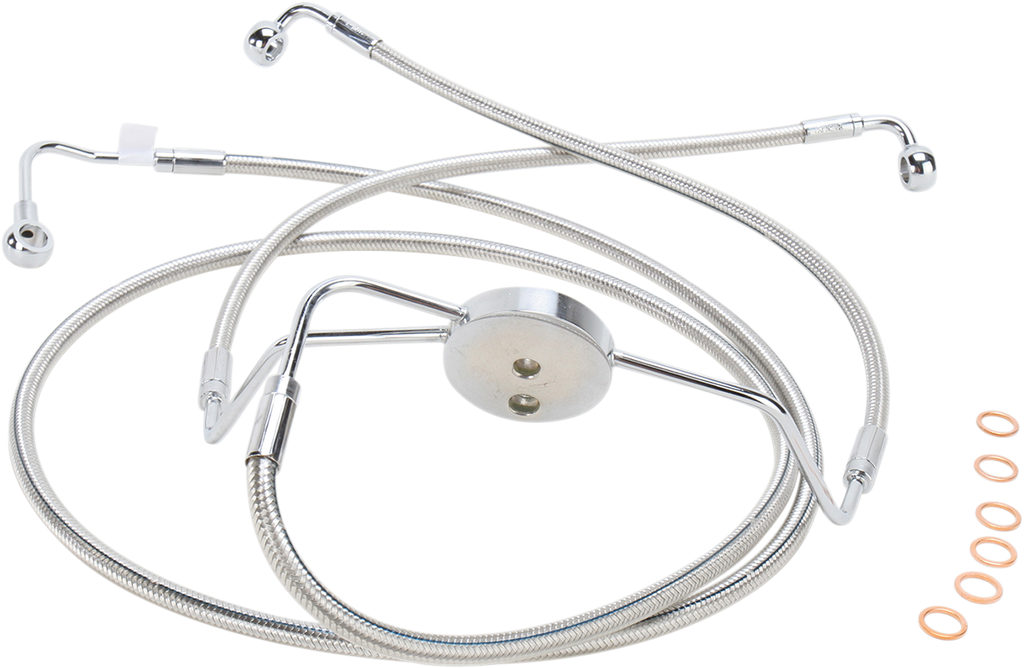 MAGNUM SHIELDING Designer Series Front Lower Brake Line Kit