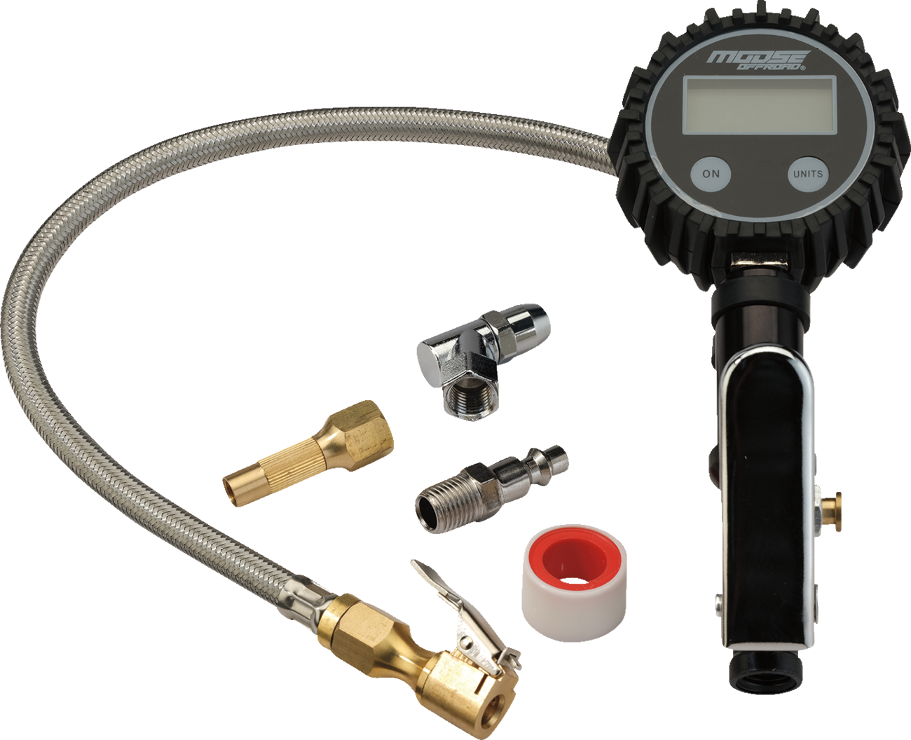 MOOSE OFFROAD Tire Inflator Gauge - Gauge / Tire Inflator 0363-0125
