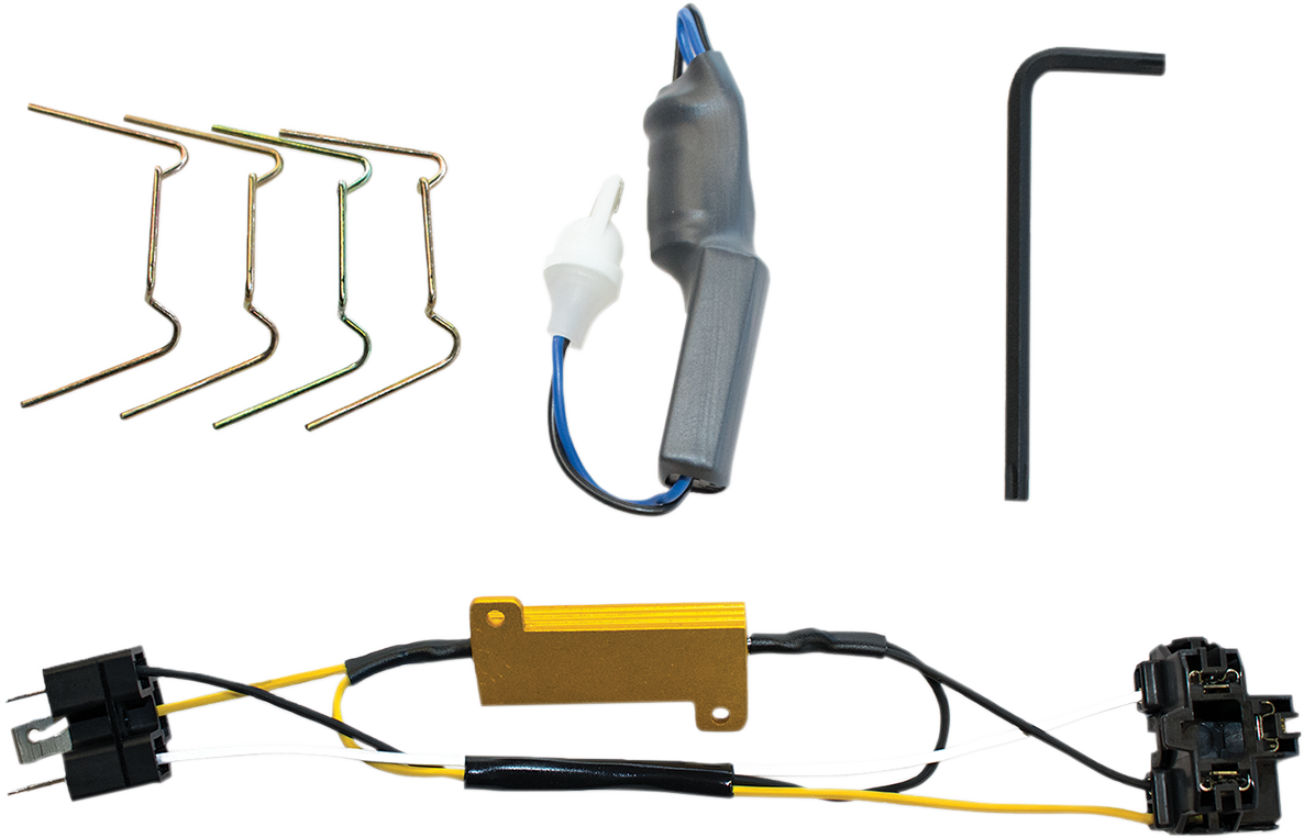 J.W. SPEAKER Headlight Install Kit - Conversion Kit / Headlight 2120-0899
