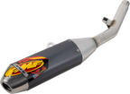 FMF Racing KTM 250-450SXF 2015-2018 / XCF 2018-2022/Husqvarna FC/FX250-450-501 2016-2018/FE 2017-2019 PC 4 Hex Muffler
