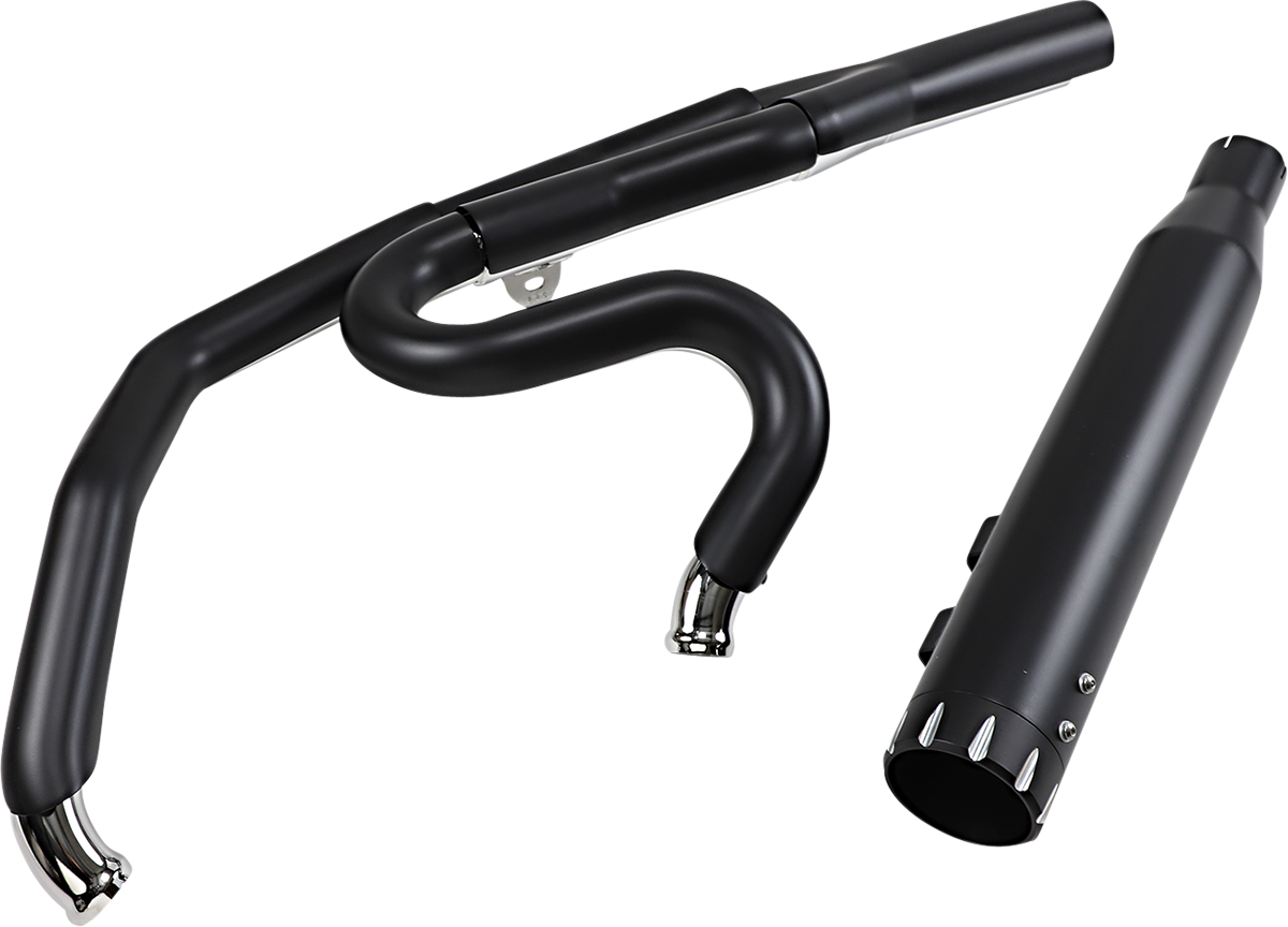 2:1 High Horsepower Exhaust - Black