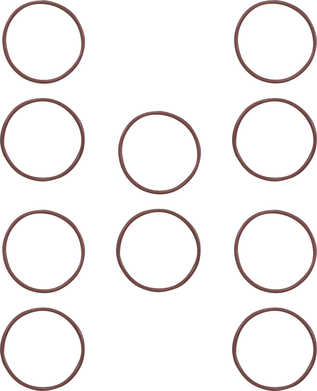 JAMES GASKET Main Drive Gear Spacer - Main Drive Gear Spacer O-Ring / 6 Speed 0935-0117