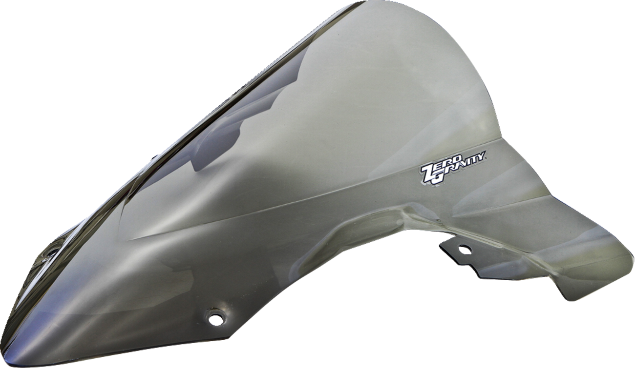 ZERO GRAVITY Double Bubble Windscreen - Light Smoke