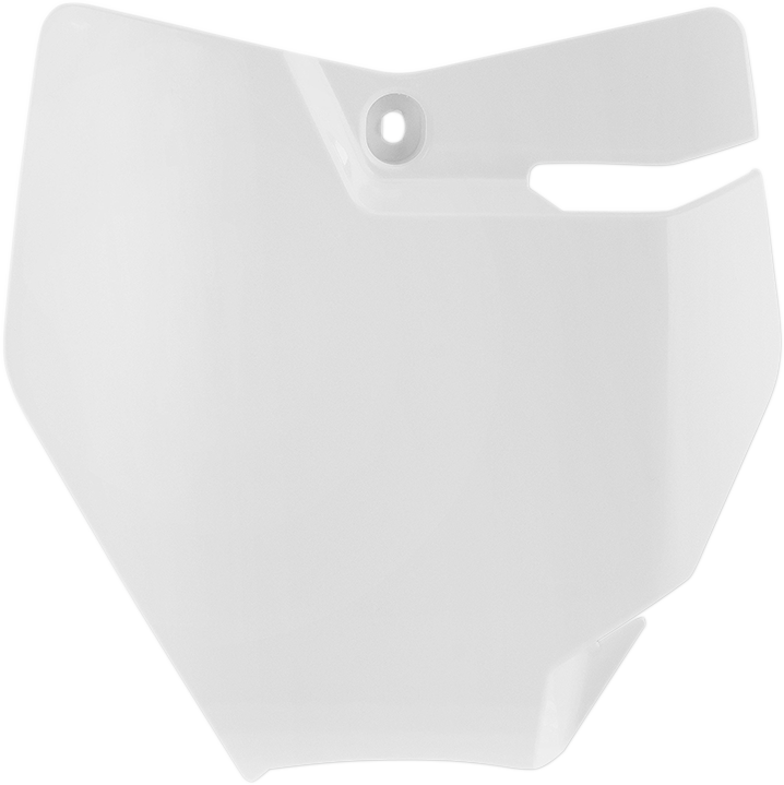 ACERBIS Front Number Plate - '20 White 0520-2975