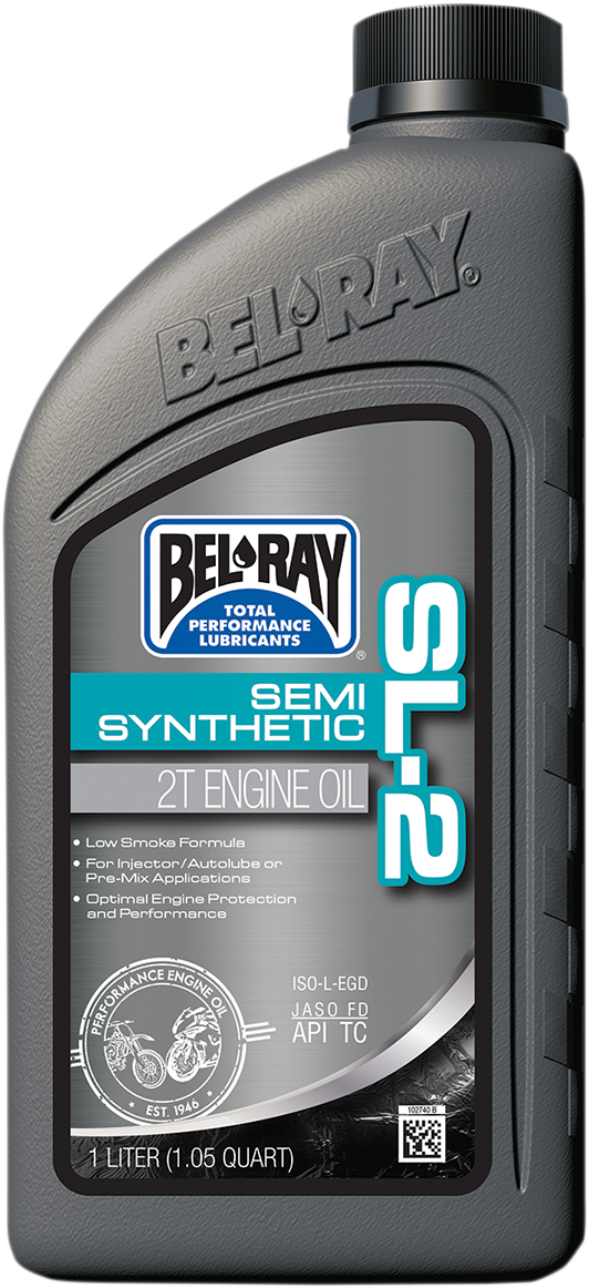 BEL-RAY SL-2 Semi-Synthetic 2T Oil