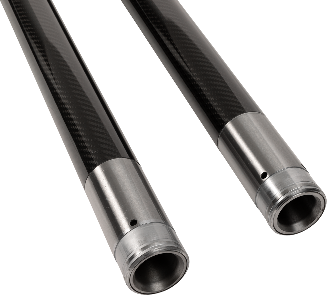 CUSTOM CYCLE ENGINEERING Fork Tubes - 49 mm / 25.875" / Black 0404-0695