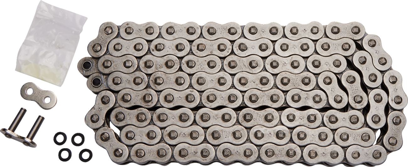 JT CHAINS 530 Z3 Heavy Duty X-Ring Sealed Drive Chain