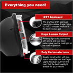 Eagle Lights 27450C Complex Reflector 5 x 7 LED Headlight for Chevrolet, GMC, Ford Trucks and Vans - Replaces H6054
