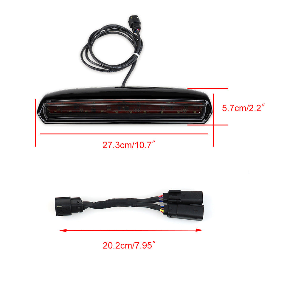 Eagle Lights High Mount LED Turn Signal, Running and Brake Light Kit for 2014-2024 Harley-Davidson® Touring Models
