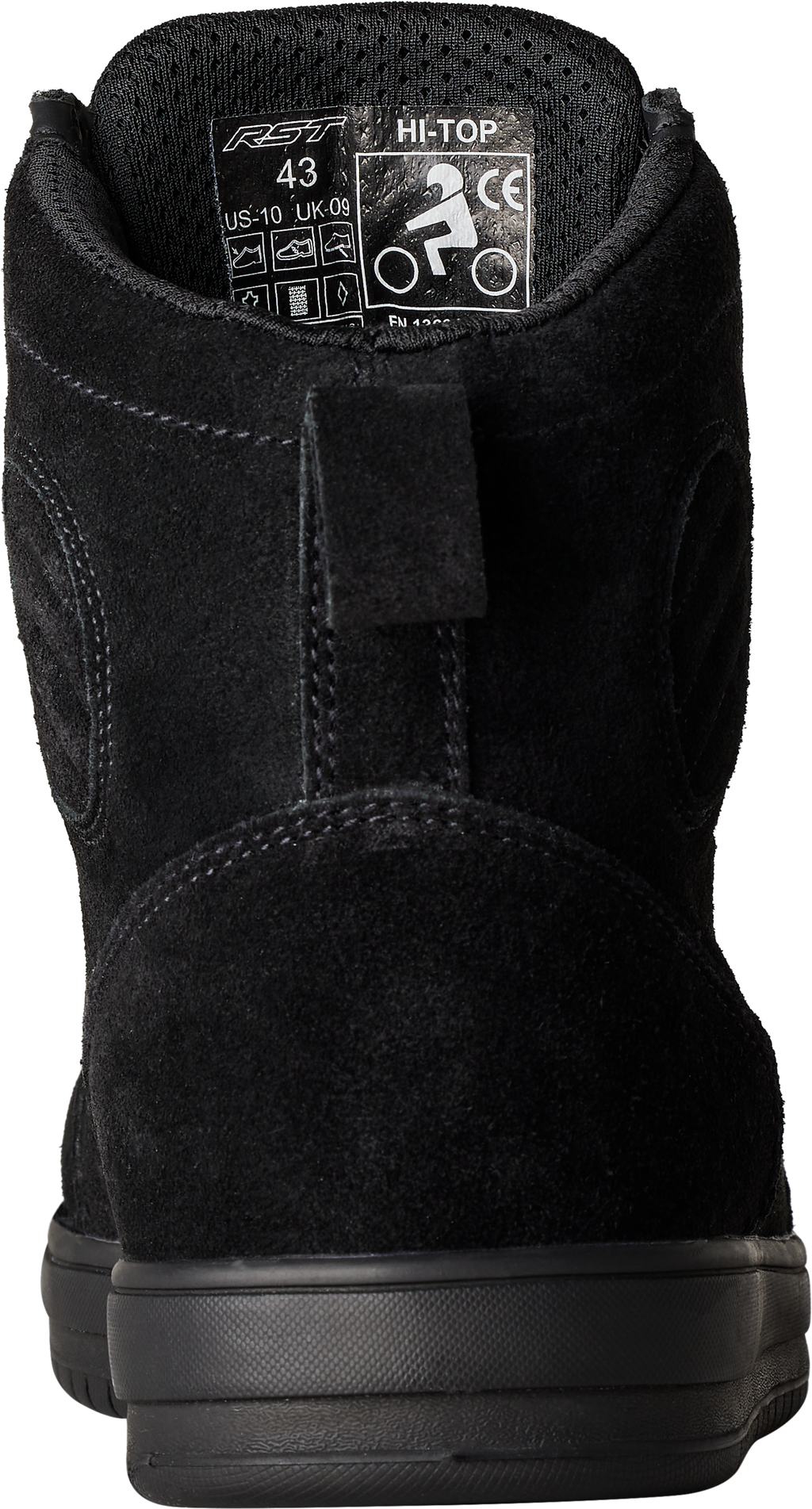 RST HiTop CE Moto Shoe - Black - View 4