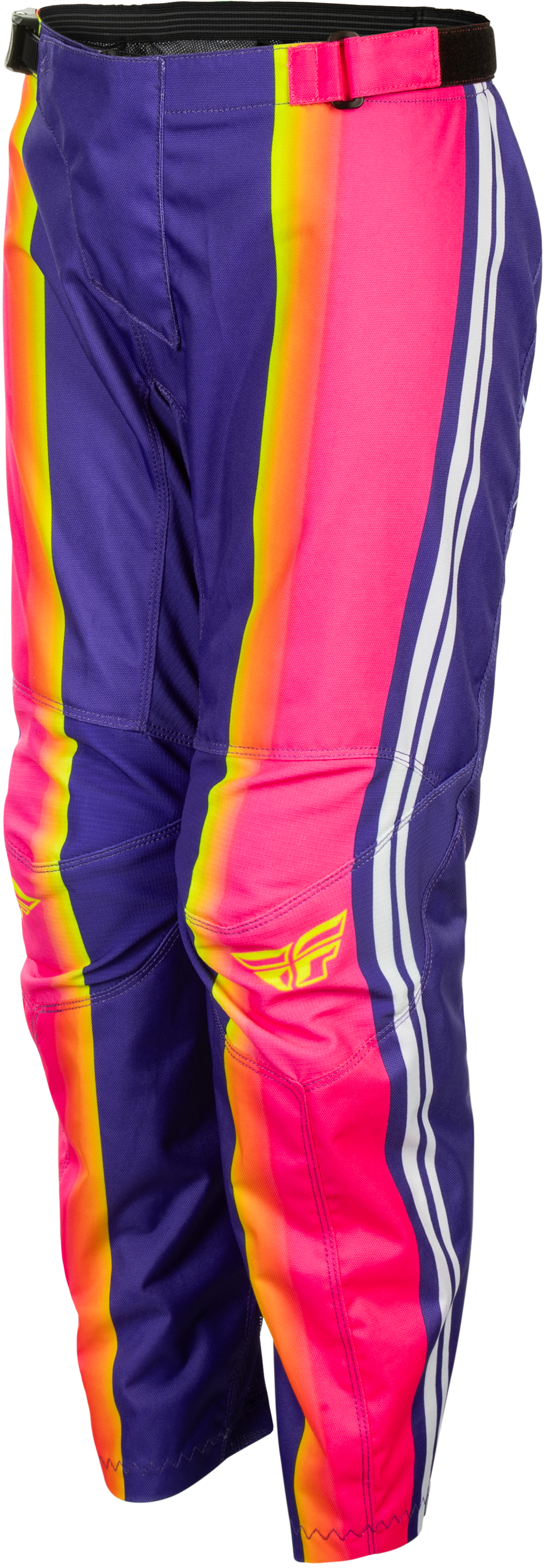 FLY Racing Youth F-16 Raze Pants (2027) - Purple / Red / Yellow - View 19