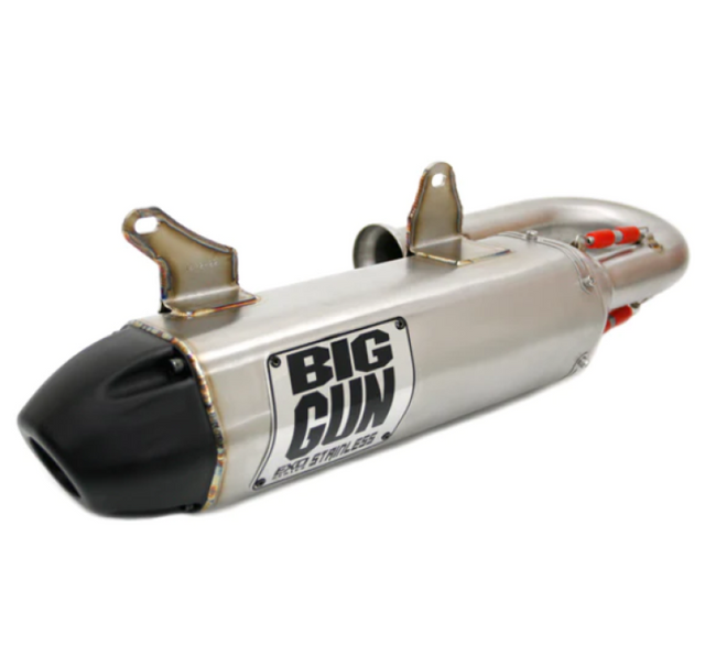 14-2222 Big Gun 08-14 Yamaha Rhino 700 EFI EXO Stainless Slip On Exhaust