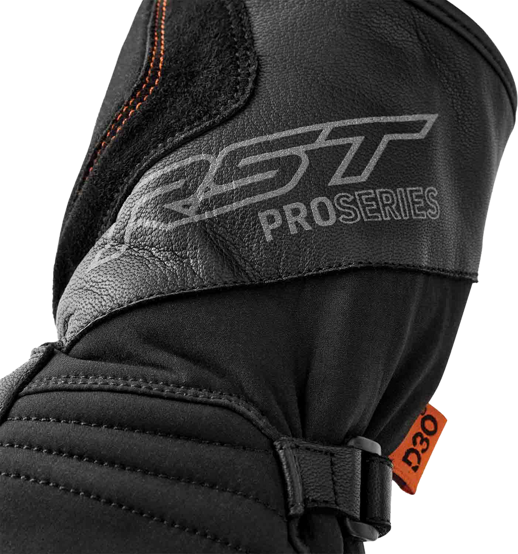 RST Pro Series Artic D3O WP Gloves - Black - View 6