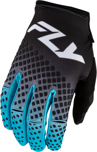 FLY Racing Kinetic Fade Gloves (2027) - Black / Blue / White - View 3
