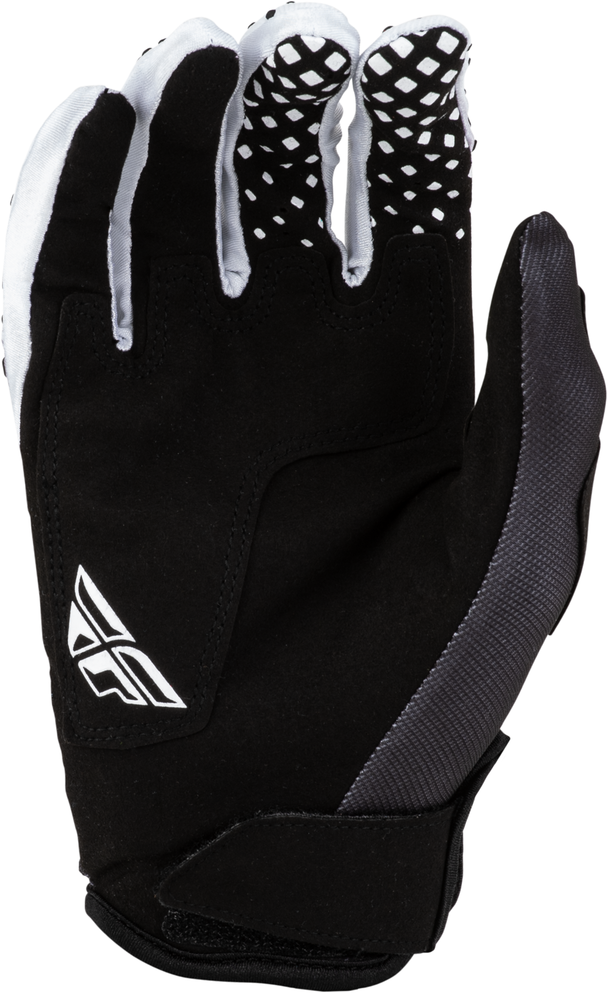 FLY Racing Kinetic Fade Gloves (2027) - Black / White / Hi-Viz Yellow - View 10