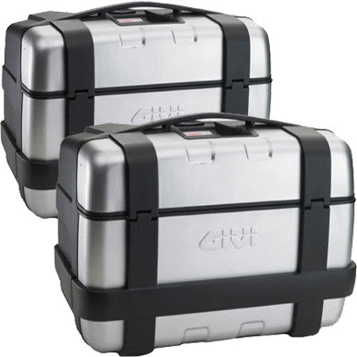 GIVI TRK46PACK2A Set of 2 TRK46N Silver