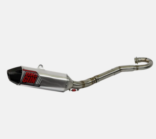 13-43823 Big Gun 21-23 Kawasaki KX 250F EXO Aluminum Full System Exhaust