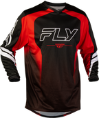 FLY Racing F-16 Raze Jersey (2027) - Black / Red / White - View 7
