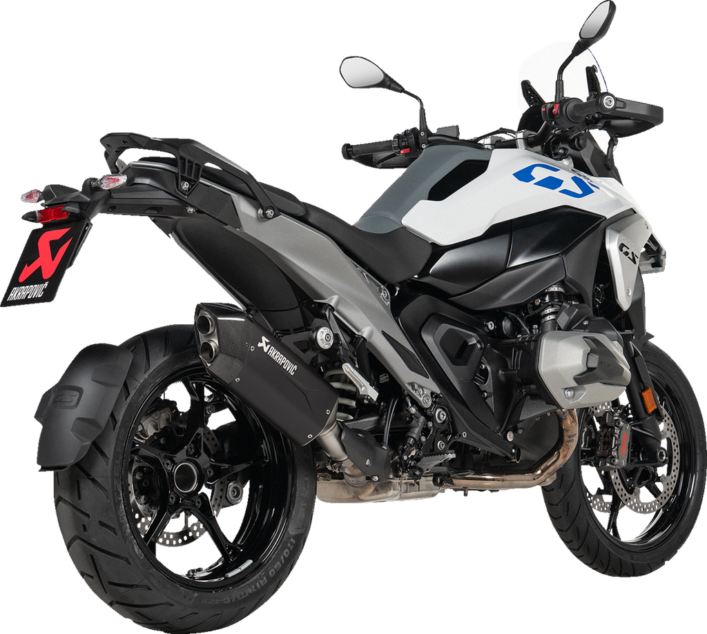 AKRAPOVIC Slip-On Line Muffler - Titanium - Black - BMW R 1300 GS S-B13SO4-HJGTBL