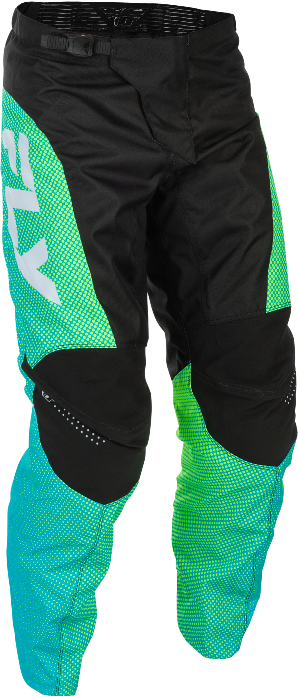 FLY Racing F-16 Pants (2026) - Aqua / Black / White - View 1