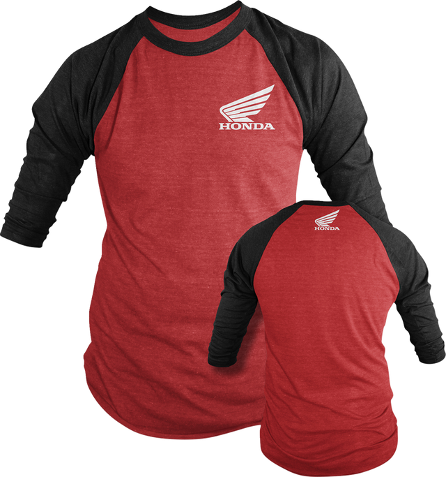 303019320 D'COR Visuals Honda Long-Sleeve T-Shirt - Red/Black - 2XL