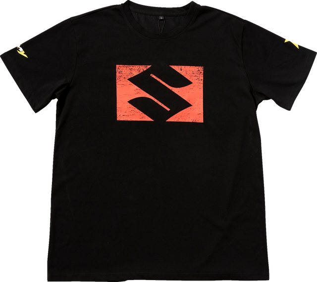 303021932 D'COR Visuals Suzuki Bold S T-Shirt - Black - 2XL
