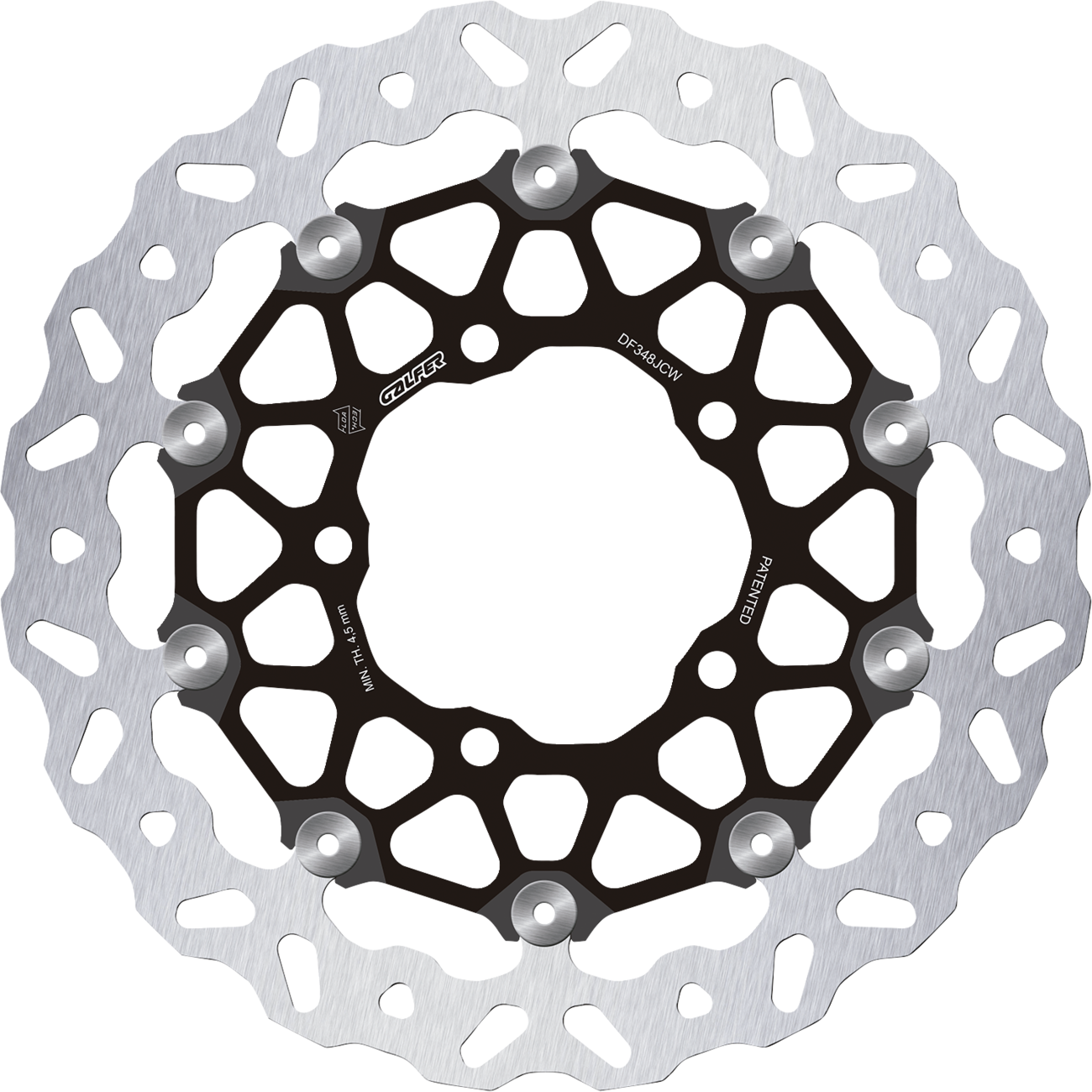 GALFER Floatech Brake Rotors - 1710-4833
