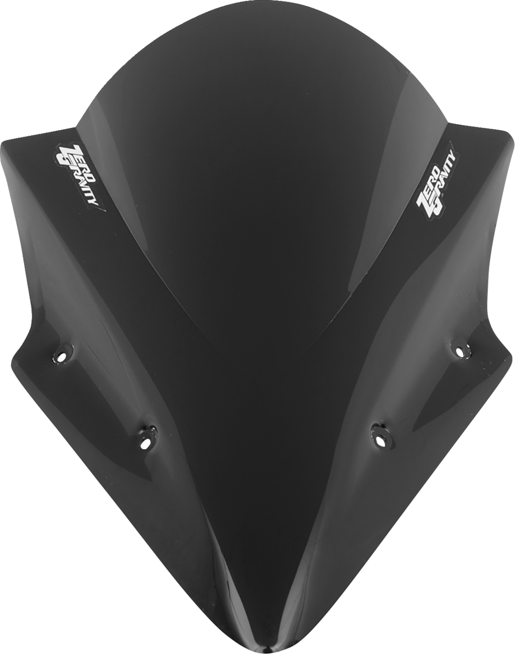 ZERO GRAVITY Double Bubble Windscreen - Dark Smoke