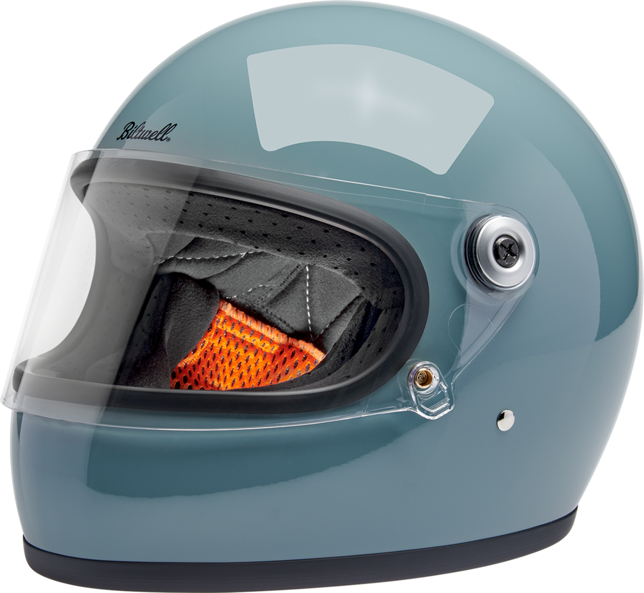 BILTWELL Gringo S Helmet - Gloss Agave Blue / 2XL 0101-18485