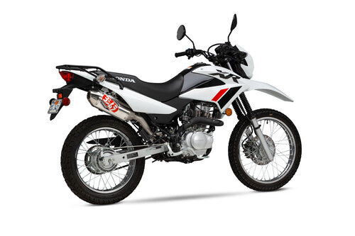 Yoshimura XR150L 23-26 Enduro RS-2 Stainless Slip-On Exhaust, w/ Aluminum Muffler
