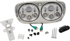 HEADWINDS Dual LED Assembly Headlight - 5.75" Headlight Assembly / '99-'13 FLTR / Black 2001-1771