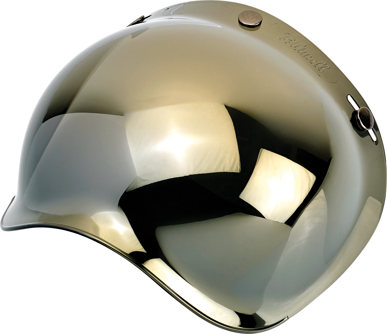 BILTWELL Bubble Shield - Gold Mirror 0131-0114