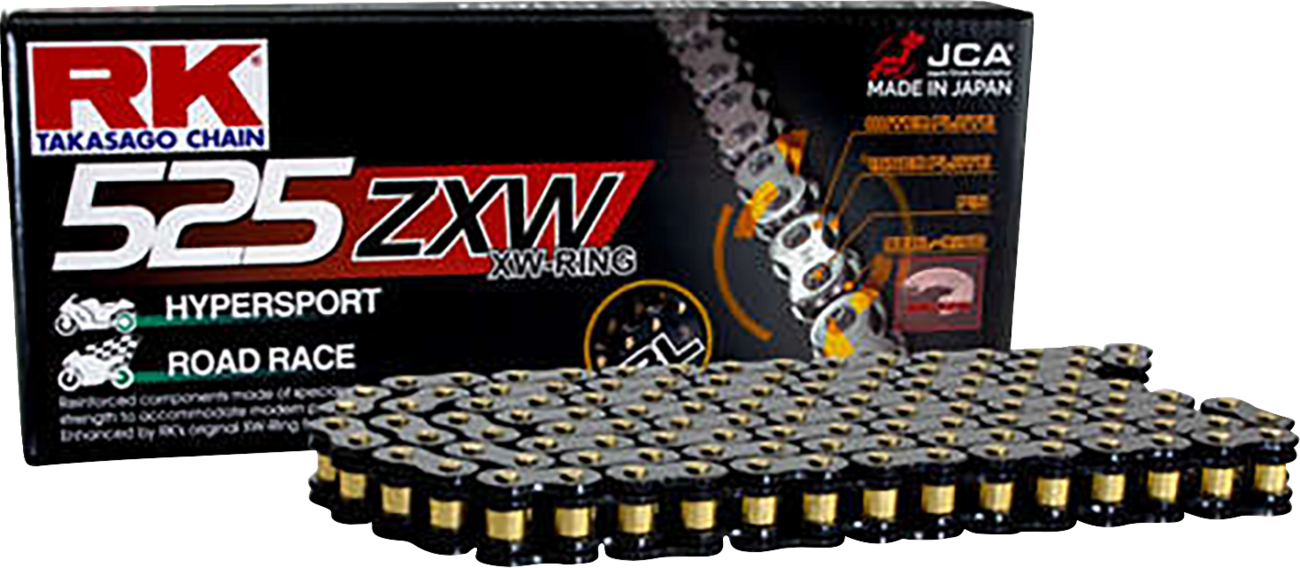 RK 525 ZXW - Drive Chain - 170 Links - Black Scale BL525ZXW-170